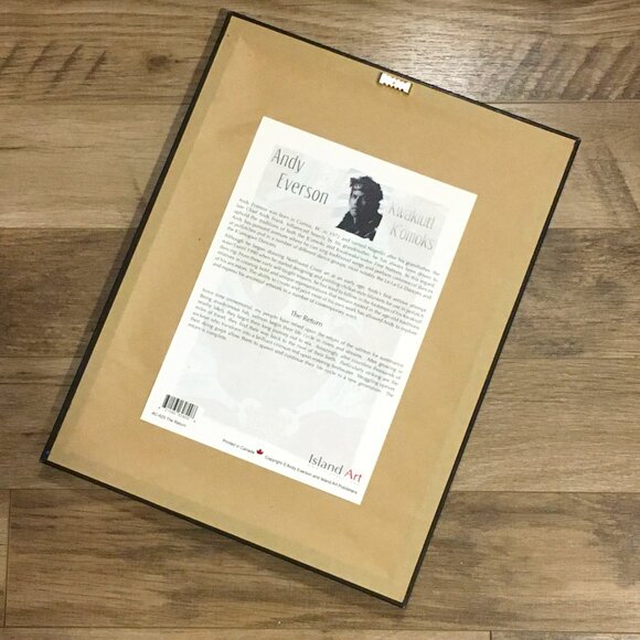 Andy Everson 'The Return' Professionally Framed Print - Picture 3 of 15